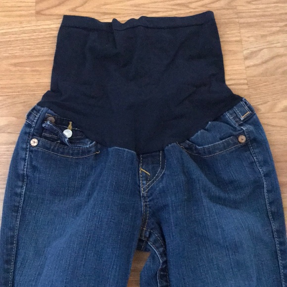 True Religion Maternity Jeans Size 29 Inseam 32 - Picture 2 of 6